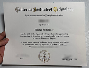 Get California Institute of Technology fake diploma