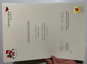 Order Edinburgh Napier University fake diploma online