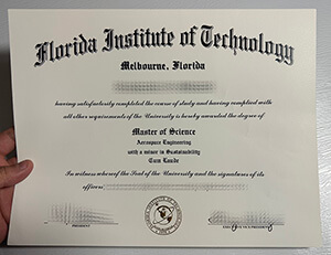 Get Florida Institute of Technology fake diploma