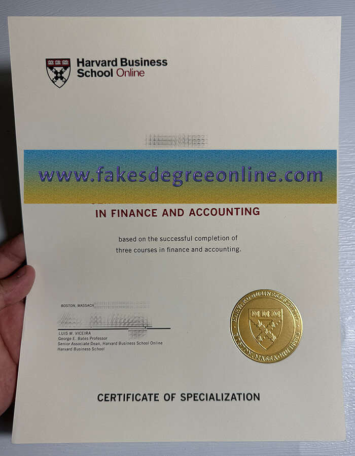 Get Harvard Business School fake diploma, Fake HBS degree online.