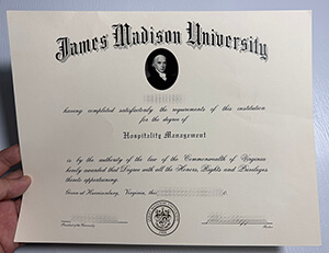 Obtain a James Madison University fake diploma online