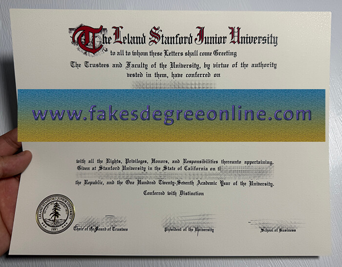 Buy Leland Stanford Junior University fake degree