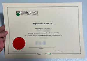 Get OUHK LiPACE fake diploma online