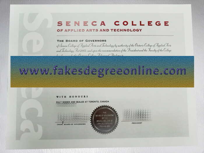 Get Seneca College fake degree online