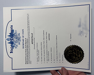 Get State of California Apostille online