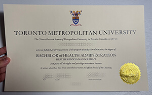 Get Toronto Metropolitan University fake diploma