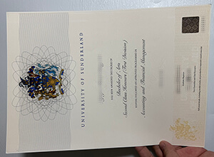 Order University of Sunderland fake diploma online