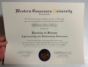 Get Western Governors University fake diploma