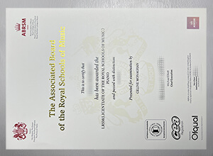 Purchase ABRSM diploma online