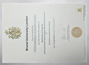 Brunel University London diploma