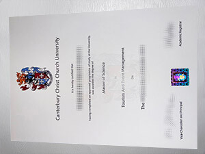 Canterbury Christ Church University diploma