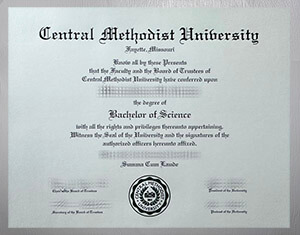 Central Methodist University diploma