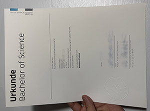 FH Aachen University of Applied Sciences Urkunde