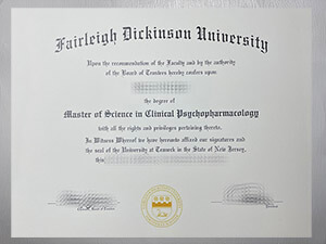 Get a Fairleigh Dickinson University diploma