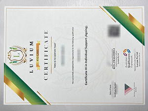 Luvium certificate