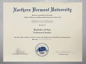 Purchase a Northern Vermont University diploma online