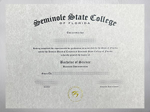 Purchase Seminole State College of Florida diploma online