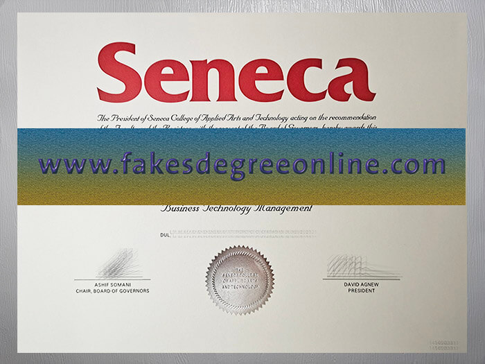 Purchase a Seneca Polytechnic certificate