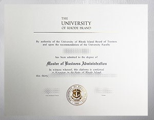 Purchase University of Rhode Island diploma online
