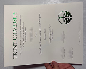 Trent University diploma