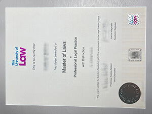 Get University of Law diploma