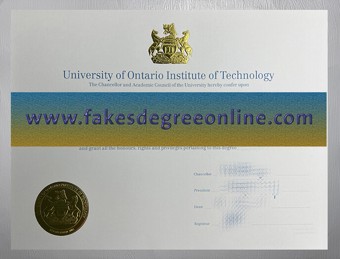 University of Ontario Institute of Technology diploma