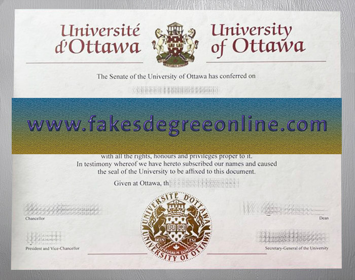 Purchase a University of Ottawa diploma online