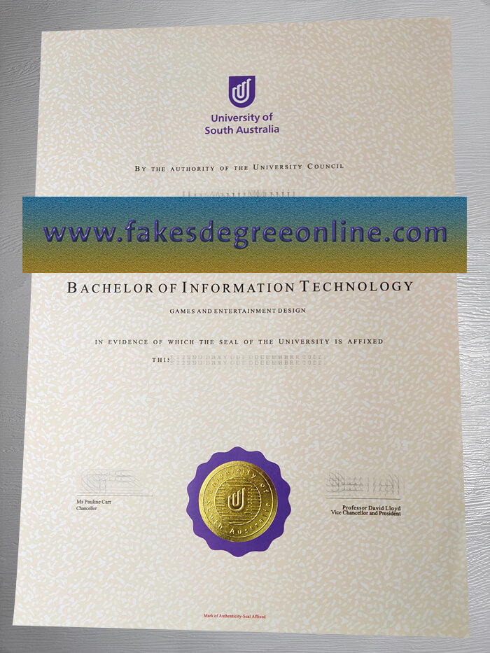 University of South Australia diploma