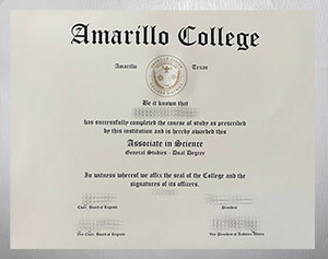 Get a Amarillo College diploma in USA