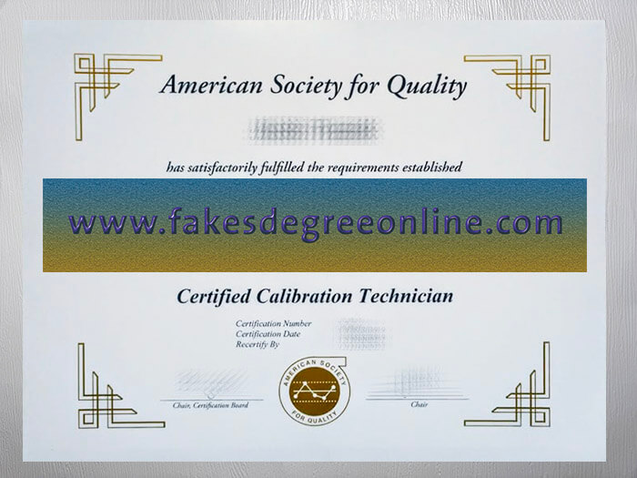 Get American Society for Quality certificate online