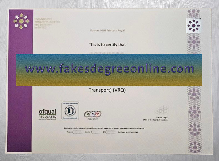 CILT UK certificate, Get a CILT UK certificate online