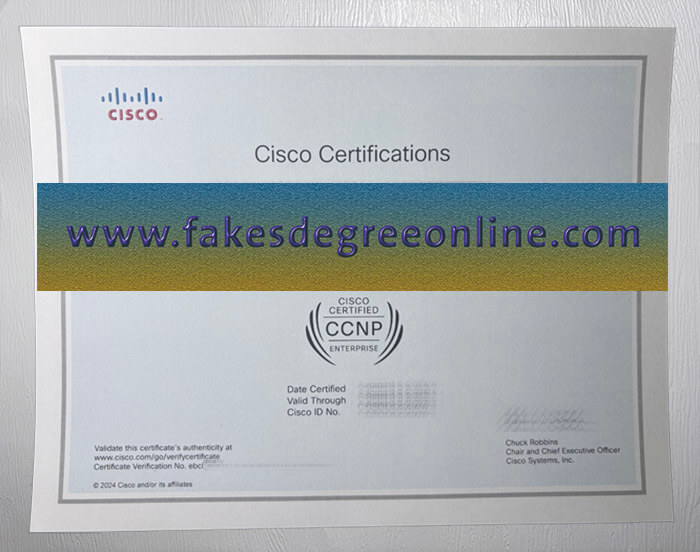 CISCO certificate