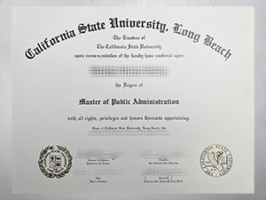 Purchase a California State University Long Beach diploma online