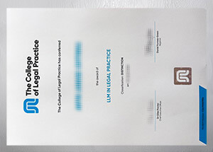 Obtain a College of Legal Practice diploma online