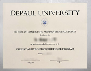 Purchase a Depaul University diploma online