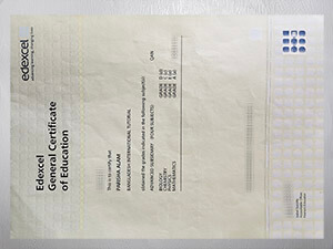 Edexcel General Certificate of Education