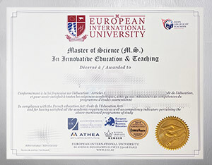 Get a European International University certificate