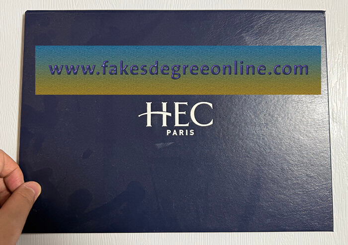 HEC PARIS Diploma Covers