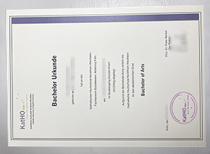 Katholische Hochschule Nordrhein-Westfalen diploma