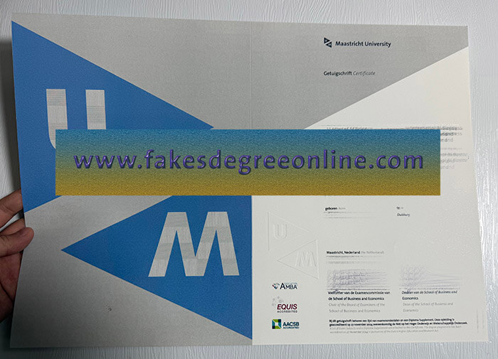 Get a Maastricht University certificate, UM diploma
