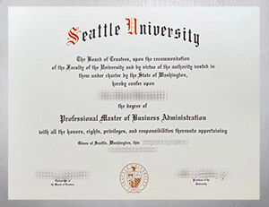 Purchase Seattle University diploma online
