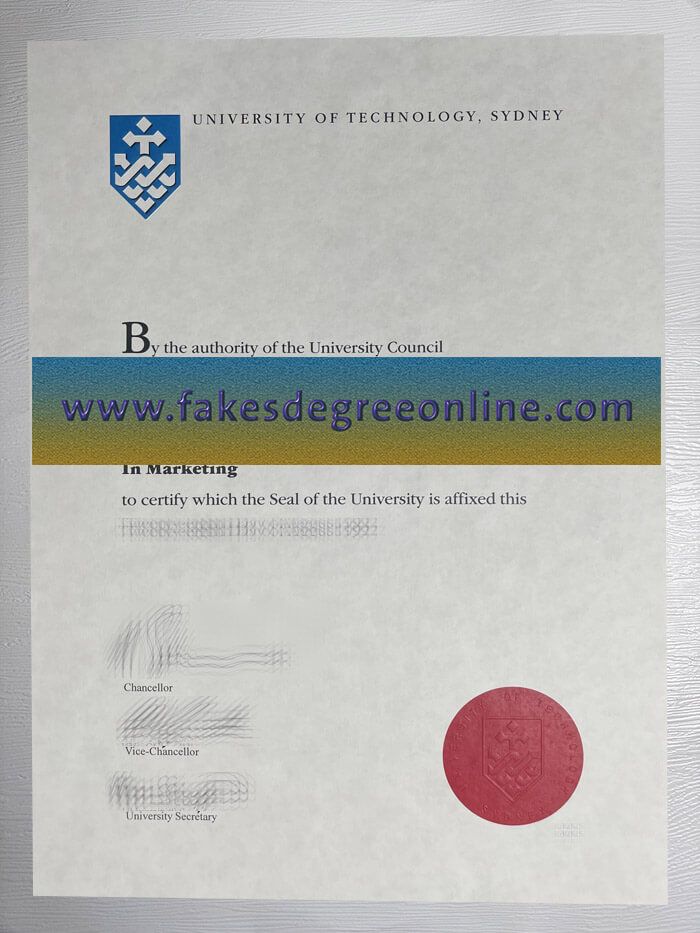 University of Technology Sydney diploma, UTS degree