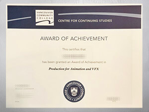 Get a Vancouver Community College diploma