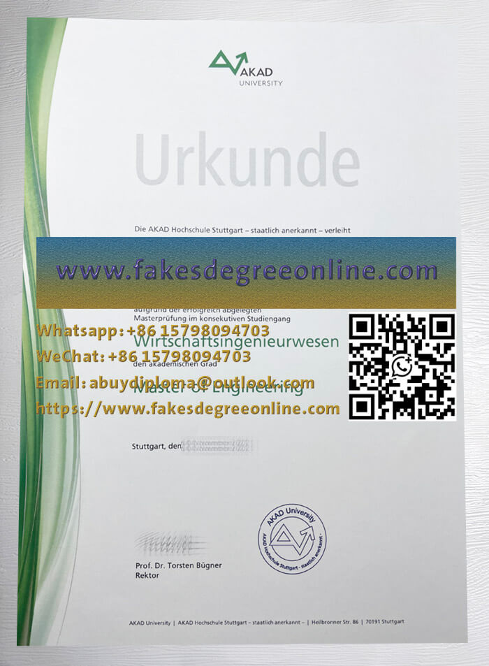 Purchase a AKAD University diploma online, Fake AKAD University degree
