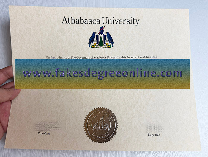 Get a Athabasca University diploma online