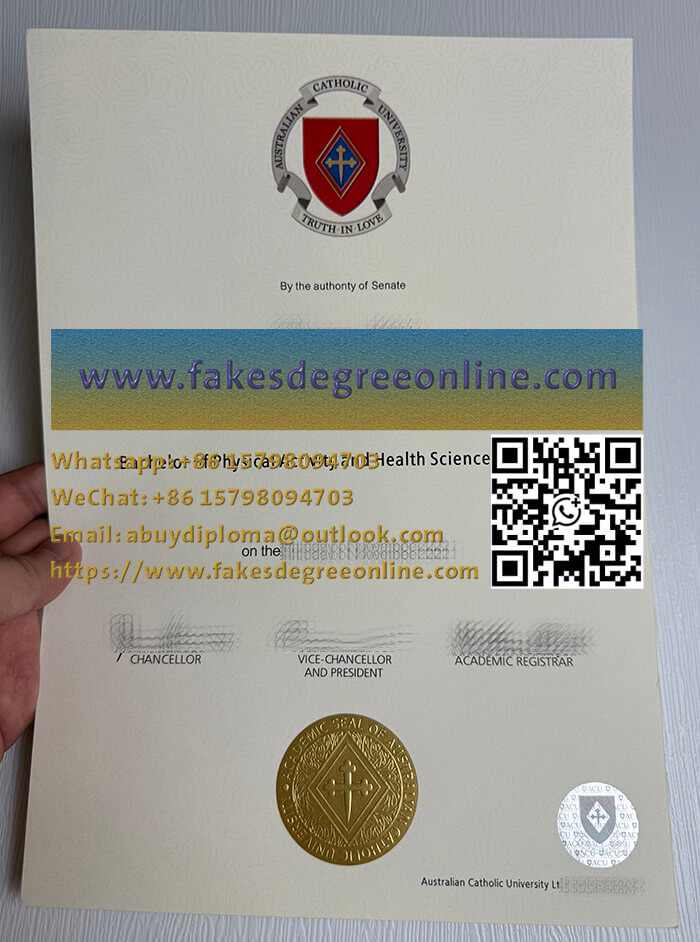 Australian Catholic University diploma, Get a ACU degree online