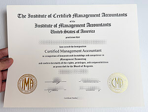 Purchase a Certified Management Accountant diploma online