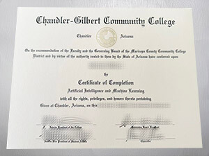 Purchase a Chandler-Gilbert Community College diploma online