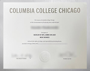 Get a Columbia College Chicago diploma in USA