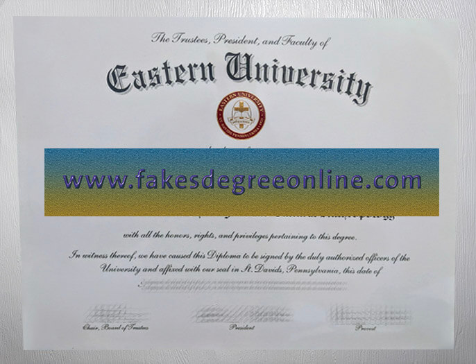 Purchase a Eastern University diploma online